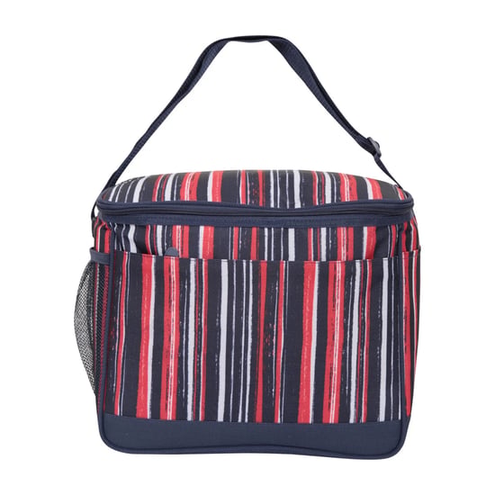 Mountain Warehouse 25L Striped Cooler Bag (Dark Blue) - Image 1