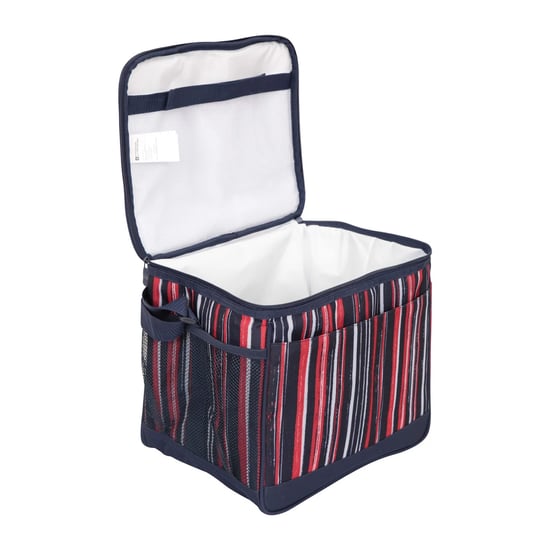 Mountain Warehouse 25L Striped Cooler Bag (Dark Blue) - Image 4