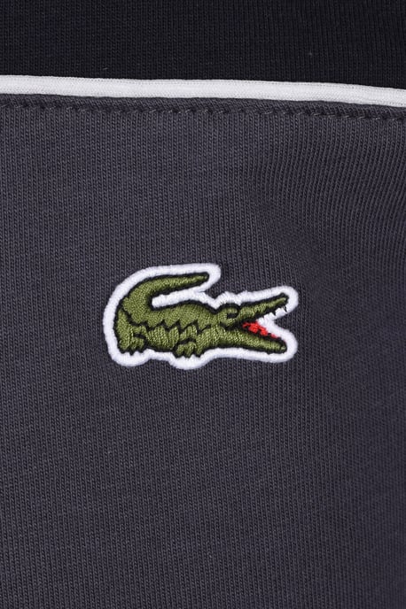 LACOSTE CREW NECK T-SHIRT NAVY/GREY - Image 3