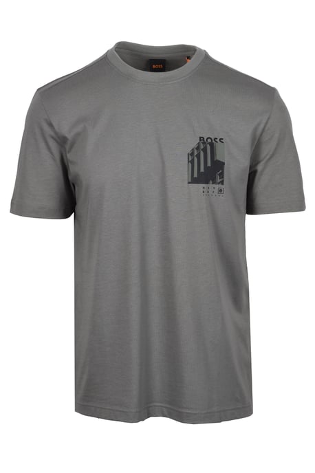 Boss Orange TE_BOARD T-SHIRT OPEN GREY - Image 1