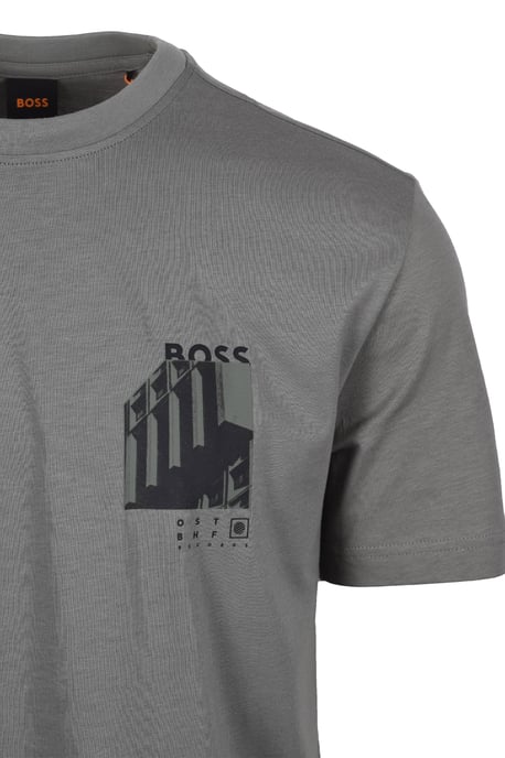 Boss Orange TE_BOARD T-SHIRT OPEN GREY - Image 2