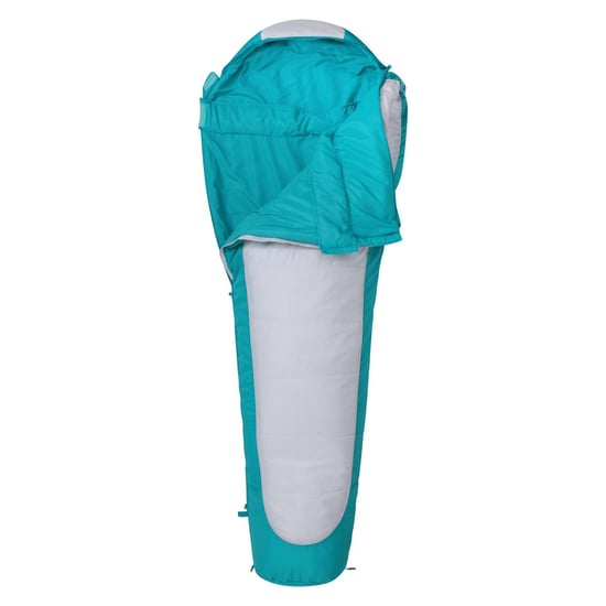 Mountain Warehouse Microlite 950 Midseason Mummy-sovsäck med vänster dragkedja (Grått) - Image 3