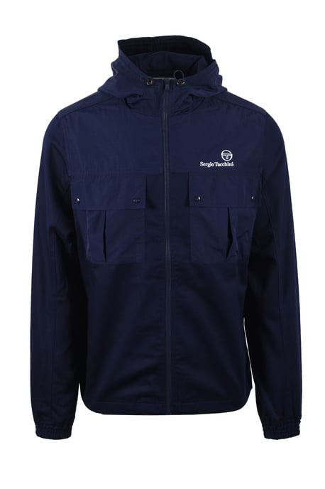 SERGIO TACCHINI CALISTI HOODED JACKET MARITIME BLUE - Image 1