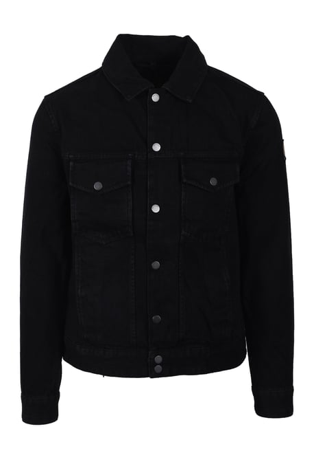 BELSTAFF PISTON TRUCKER JACKET WASHED BLACK - Image 1