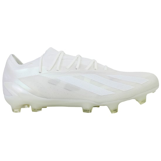 Adidas X Crazyfast.1 FG Mens White Football Boots - Image 1