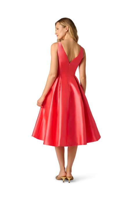 Sleeveless Tea Length Dress - Image 2