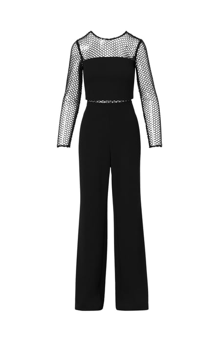 Knit Crepe Jumpsuit - Image 4