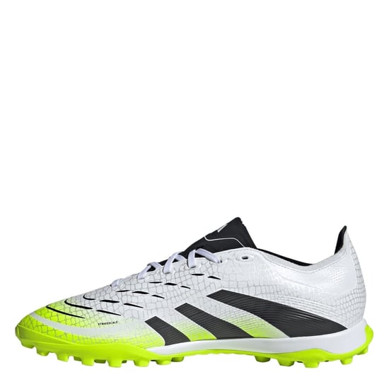 Men's adidas Predator League Astro Turf Football Boots in White/Blk/Lemon - Image 2