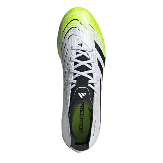 Men's adidas Predator League Astro Turf Football Boots in White/Blk/Lemon - Image 5