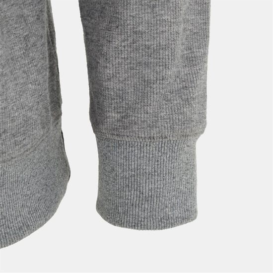 Men's Howick Crew Neck Jumper in Dk. Grey Marl - Image 6