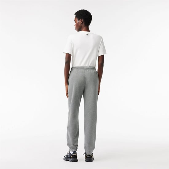 Women's Lacoste Leg Embroidered Sweatpants in Grey - Image 2