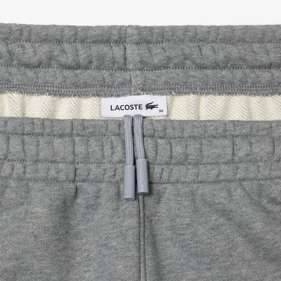 Women's Lacoste Leg Embroidered Sweatpants in Grey - Image 5