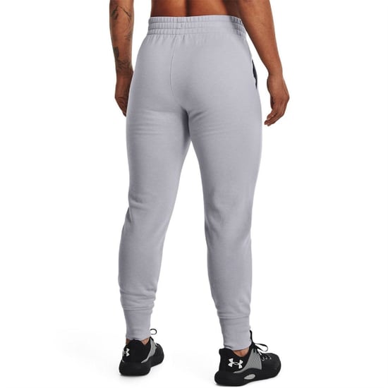 Women's Under Armour Fleece Joggers in Grey - Image 2