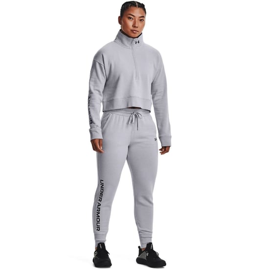 Women's Under Armour Fleece Joggers in Grey - Image 5