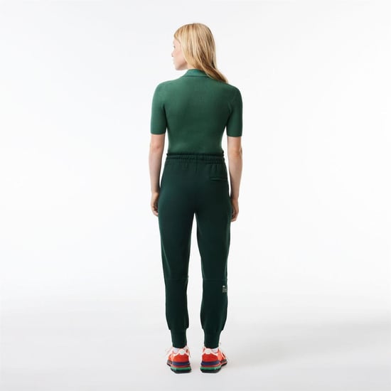 Women's Lacoste Sweatpants in Green - Image 2