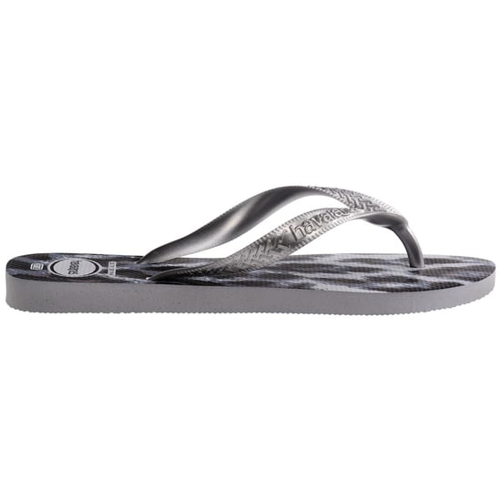 Women's Havaianas Hav. Top Animals Grey Silver Ice Gr Flip Flops in Grey Silver - Image 1