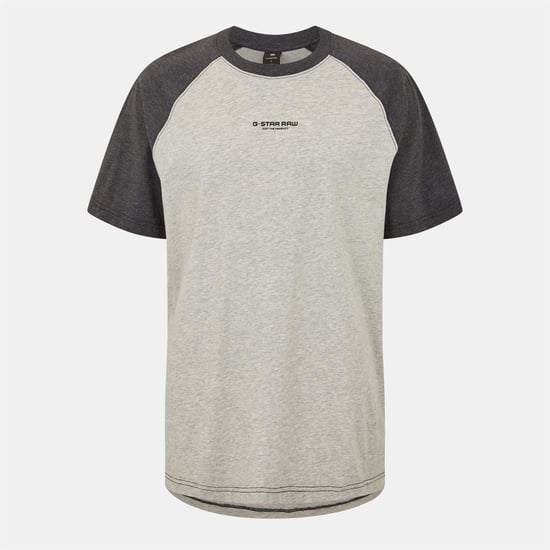 Men's G Star Baseball ts in Milk/Black - Image 1