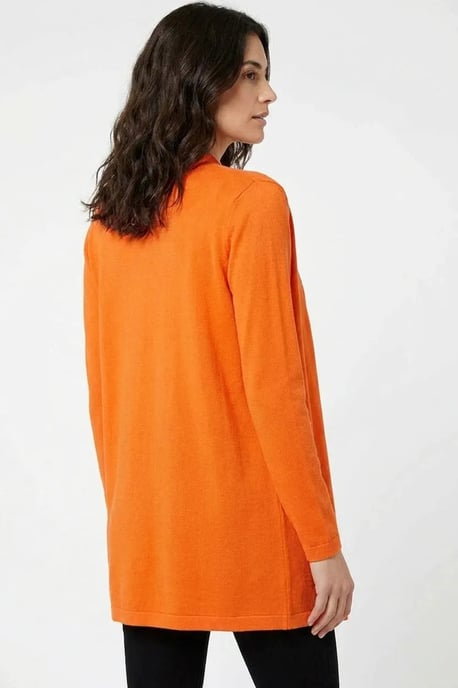 Scallop Edge Longline Cardigan - Image 3