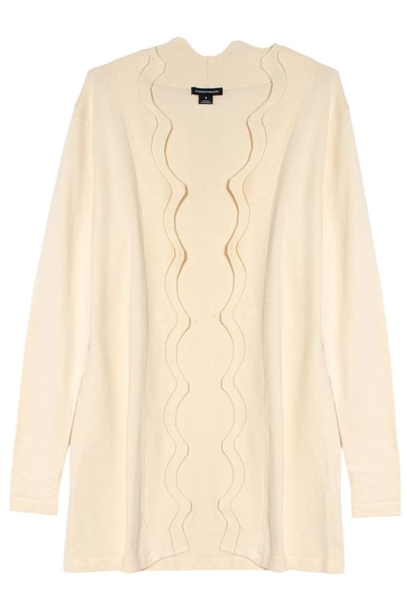 Scallop Edge Longline Cardigan - Image 2