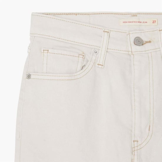 Women's Levis High Waisted in White - Image 3