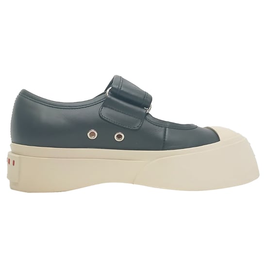 Marni Pablo Mary-Jane Sneakers in Black Nappa Calf Leather - Image 1