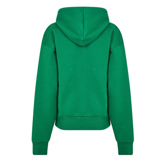 Women's Lacoste Essential Zip Hoodie in Green CNQ - Image 5