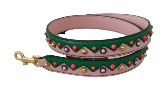 Dolce & Gabbana Schouderriem Leren Roze Handtas Accessoire - Image 2