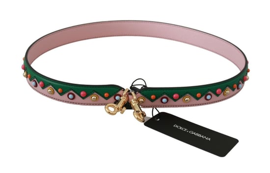 Dolce & Gabbana Schouderriem Leren Roze Handtas Accessoire - Image 3