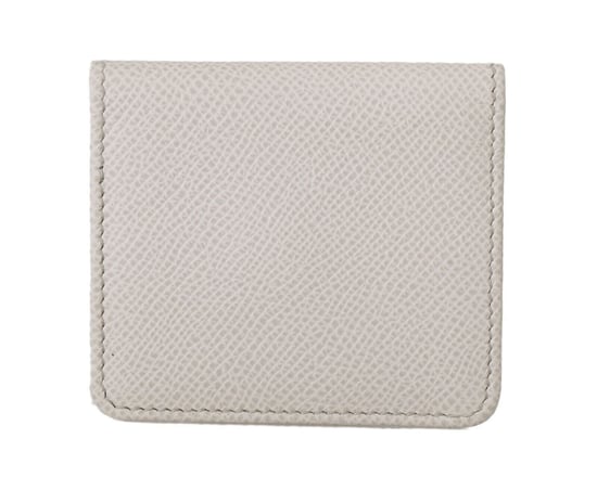 Dolce & Gabbana Vit Dauphine Läder Hållare Fickplånbok Kondomfodral - Image 3