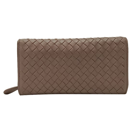 Bottega Veneta Intrecciato Continental Long Wallet in Brown Leather - Image 2