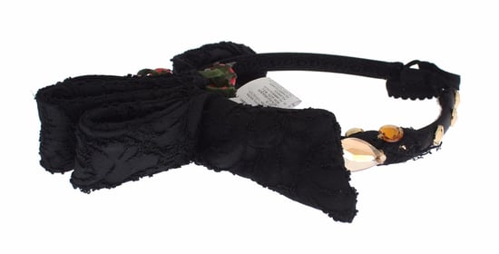 Dolce & Gabbana Diadem Hårband Tiara Bärfrukt Kristall Slips Hår - Image 5
