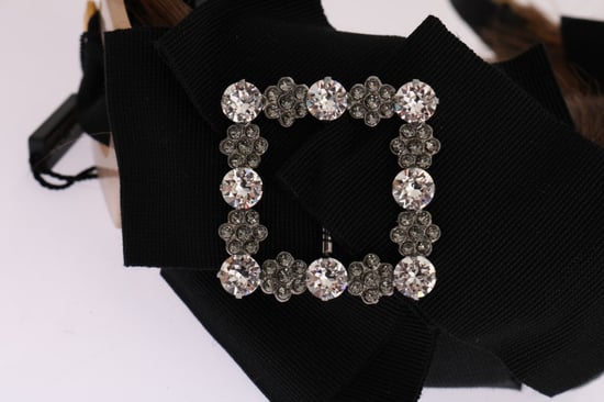 Dolce & Gabbana Klart Kristall Brun Hårband - Image 5