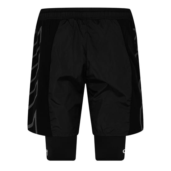 Men's Off White Off Diag Shorts in Black Dark Grn - Image 2