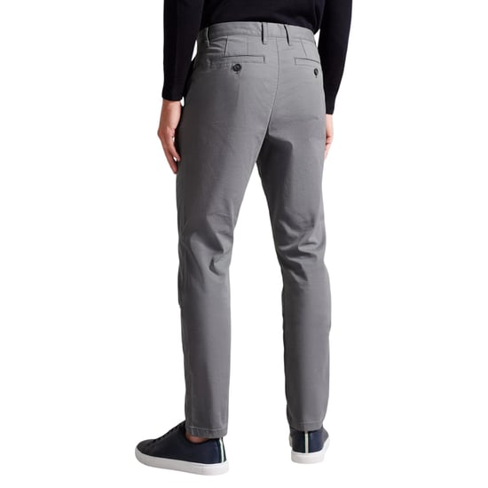 Ted Baker Mens Chino RYCE Slim Fit Textured Chino Cotton Blend Premium Trouser - Image 2