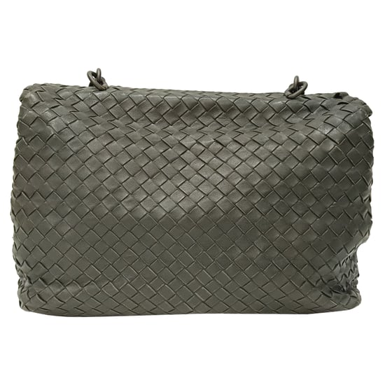 Bottega Veneta Medium Olimpia Shoulder Bag in Grey Nappa Leather - Image 2