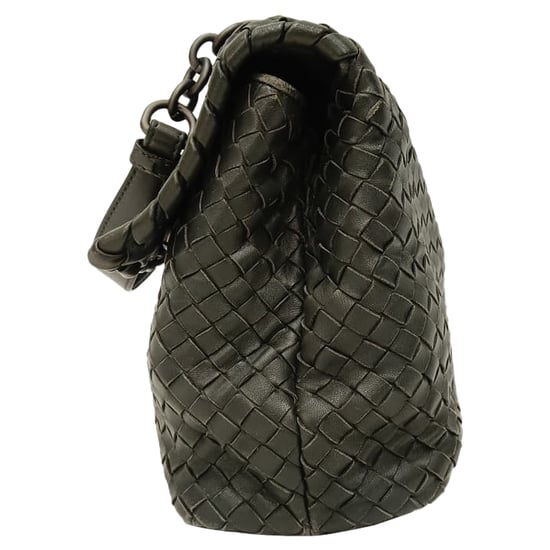 Bottega Veneta Medium Olimpia Shoulder Bag in Grey Nappa Leather - Image 4