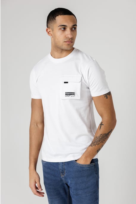 Multi 3 Pack Regular Fit Cotton Pocket Tees - Image 2