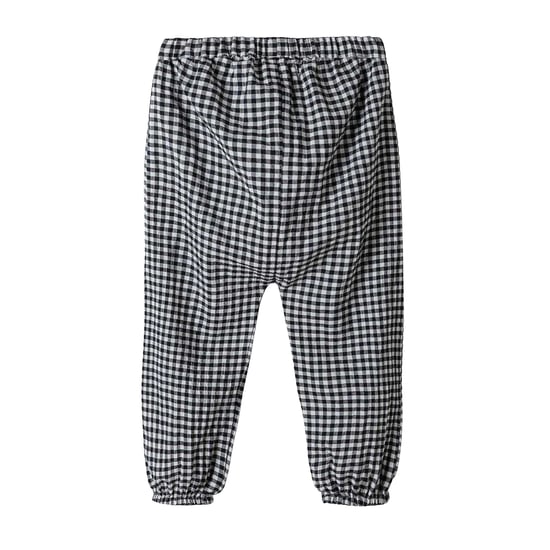 Minoti Geborduurde top & zwembroek meisjes Gingham (Wit/zwart) - Image 5