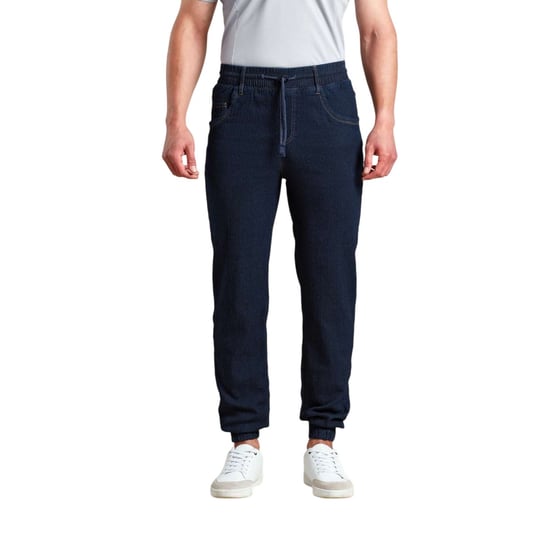 Premier Volwassen uniseks Artisan Chef Joggingbroek (Indigo Denim) - Image 3