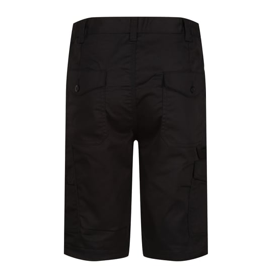 Regatta Mens Pro Cargo Shorts (Black) - Image 2