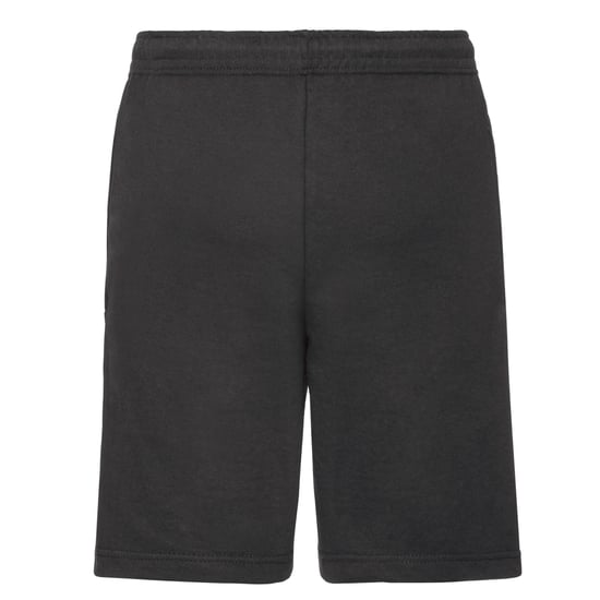 Fruit of the Loom Lichtgewicht uniseks shorts voor volwassenen (Zwart) - Image 2