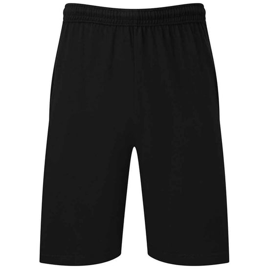 Fruit of the Loom Heren Iconic 195 Jersey Shorts (Zwart) - Image 1
