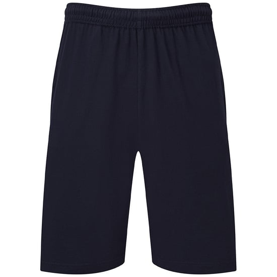 Fruit of the Loom Unisex Jersey Shorts voor volwassenen (Deep Navy) - Image 1