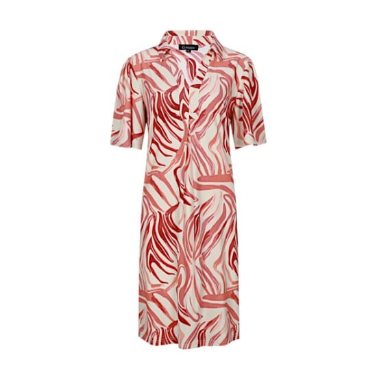 G-Maxx Jurk alette sand/cranberry - Image 1
