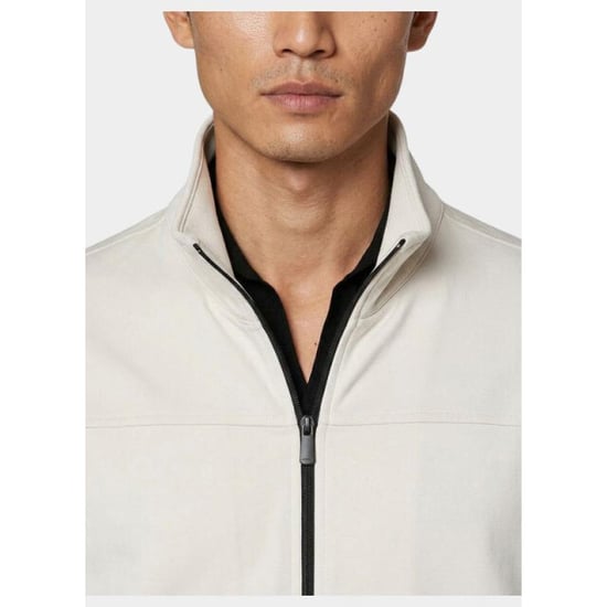 Bos Bright Blue Vest heren 2060/off white - Image 5