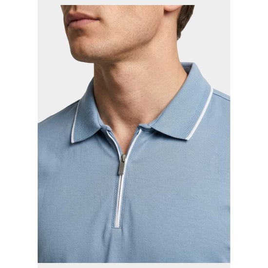 Bos Bright Blue Polo heren 25016/l. blue - Image 5