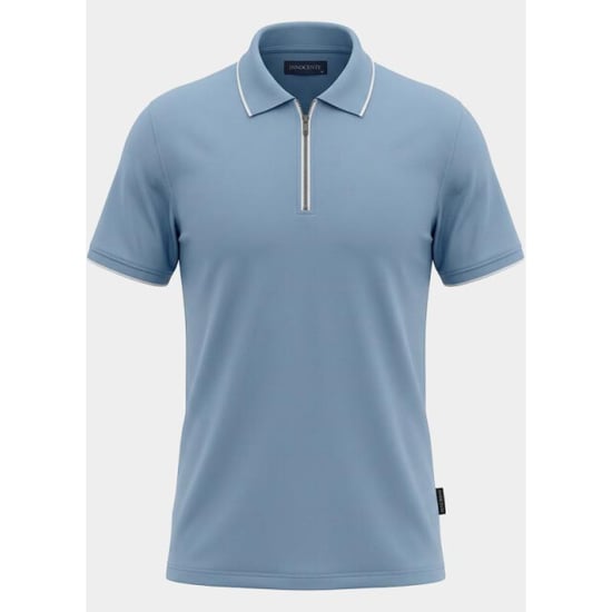 Bos Bright Blue Polo heren 25016/l. blue - Image 6