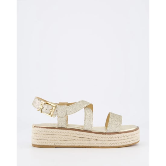 Michael Kors Dames lynn sandaal goud - Image 1