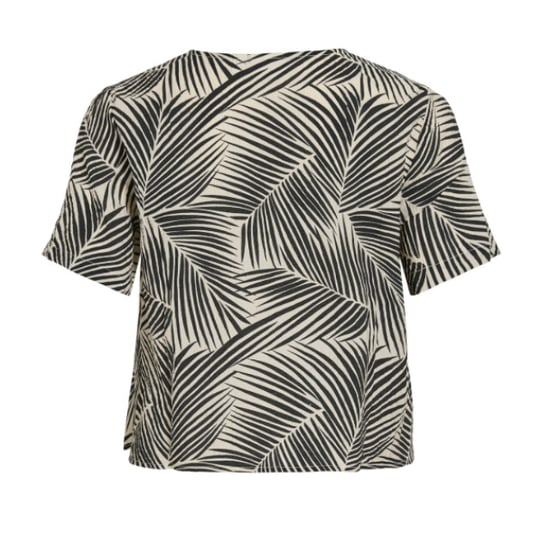 Vila Vilimia kea v-neck s/s knot top/vol - Image 2