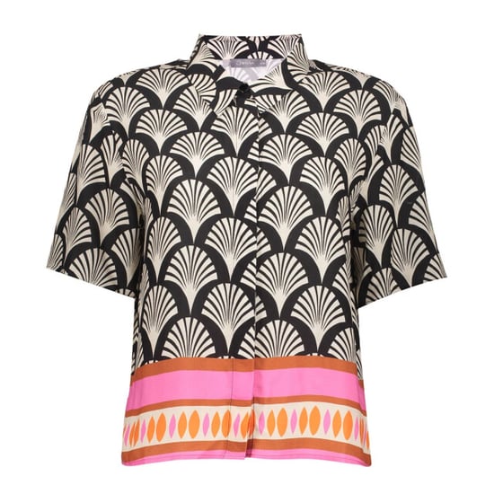 Geisha 63467-20 999 blouse black/pink - Image 4
